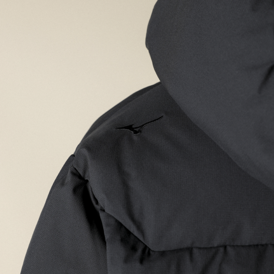 Mizuno GORETEX WINDSTOPPER DHAULAGIRI DOWN JACKET Black